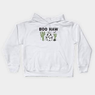 Boo Haw black Kids Hoodie